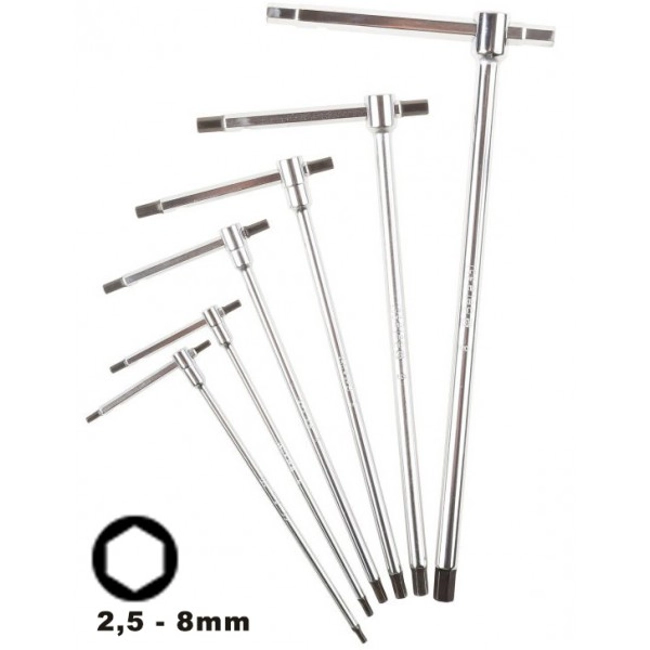 Vendita online Serie di 6 chiavi a T 951/S6